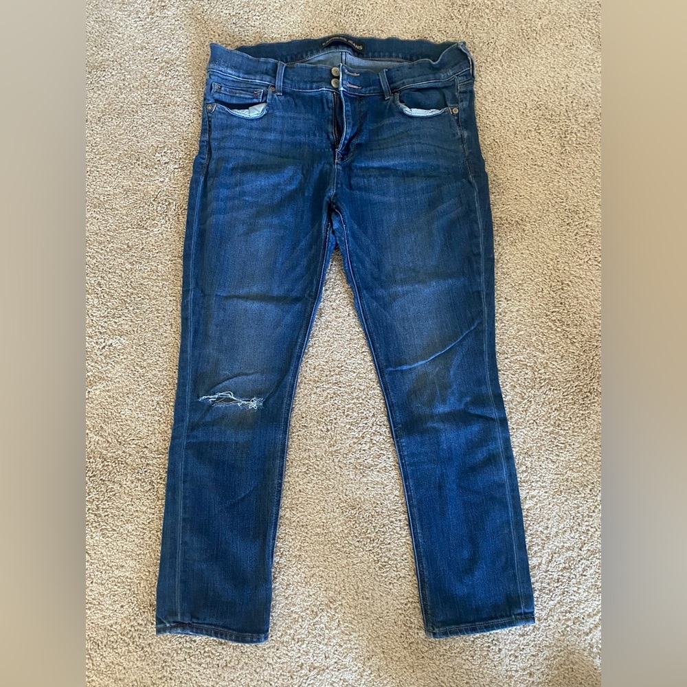 Express cropped jeans